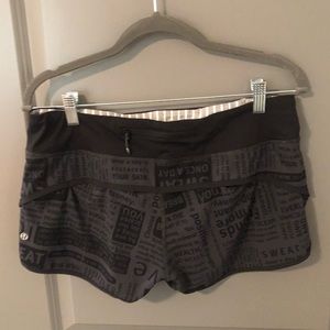 Lululemon Running shorts